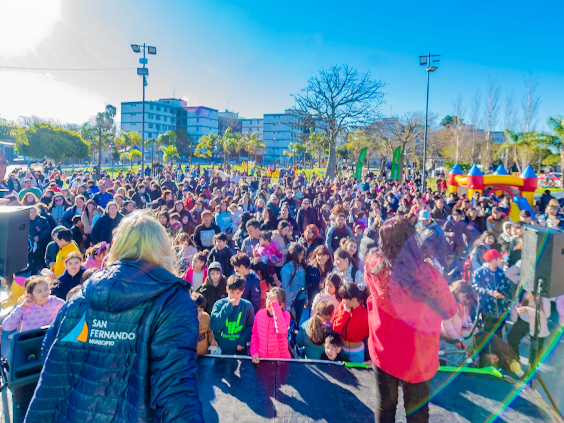 San Fernando comenzó el "Mes de las Infancias" con actividades infantiles en plazas