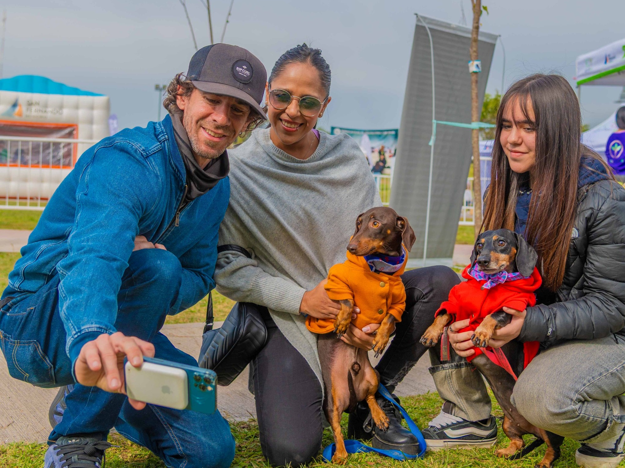Juan Andreotti participó del gran evento por el Día del Animal de San Fernando