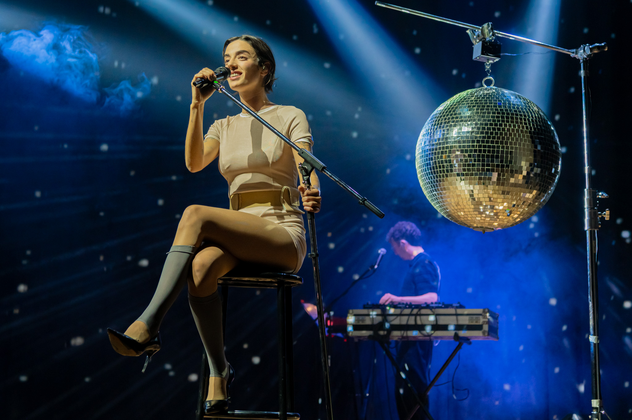 Zoe Gotusso fue ovacionada en el Teatro Otamendi de San Fernando